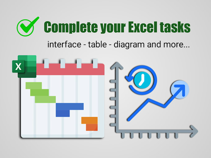 Gig Preview - Complete your excel tasks