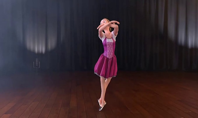 Gig Preview - Do 3d disney animation 3d disney pixar cartoon character animation video