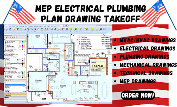 Bestseller - do the material take off, electrical takeoff, mep take off