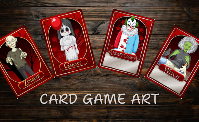 Bestseller - do card template design card illustration design card game art design board game