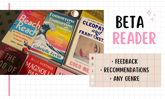 Gig Preview - Beta read your book