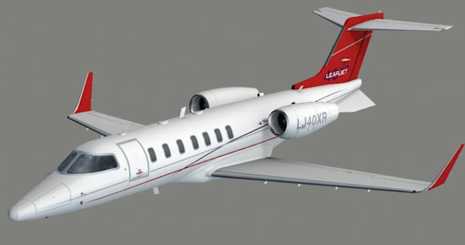 Gig Preview - Custom 3d airplane render,interior helicopter design,private jet aircraft