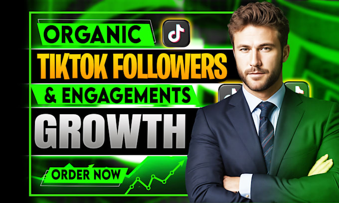 Gig Preview - Grow and promote your tiktok account followers organically