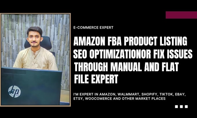 Gig Preview - Write amazon fba product listing desription with SEO optimization or fix issues