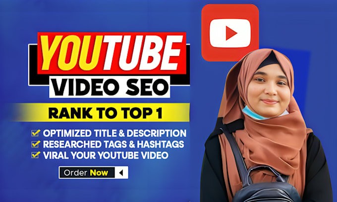 Gig Preview - Do best youtube video SEO expert optimization and channel growth manager