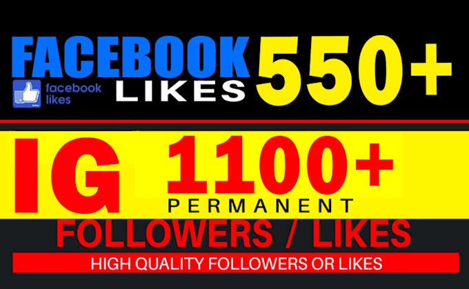 Bestseller - do facebook and instagram page followers uprise