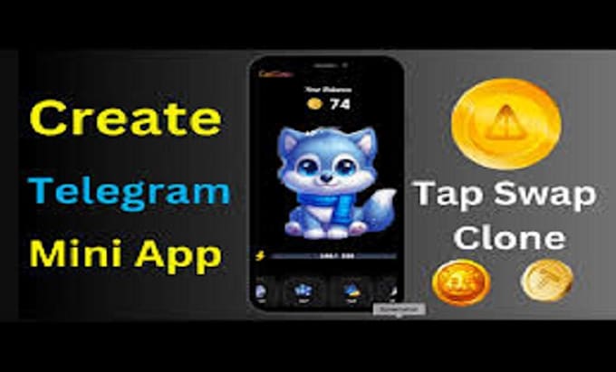 Gig Preview - Develop telegram mini app, and tap bots on ton tapswap, hamster kombat