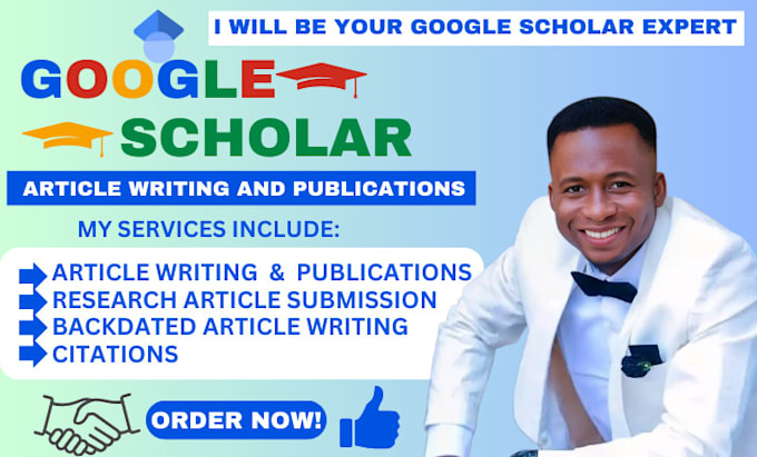 Gig Preview - Write and publish backdated article google scholar peer reviewed indexed journal