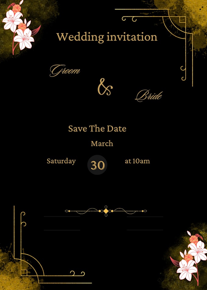 Gig Preview - Do invitation cards for wedding