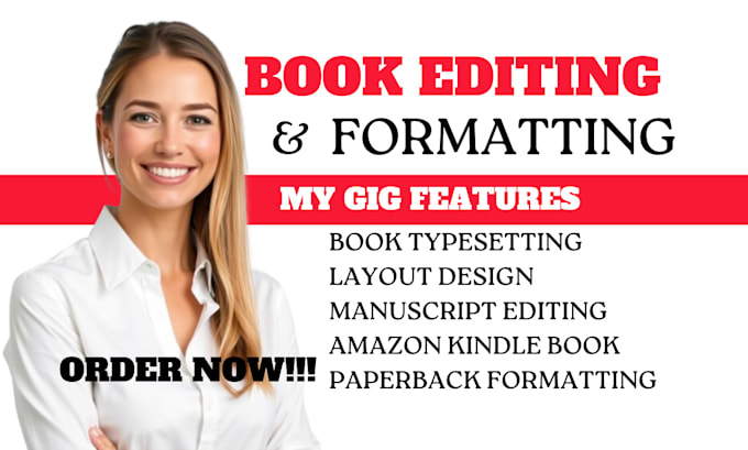 Bestseller - do ebook layout typesetting paperback formatting manuscript editing