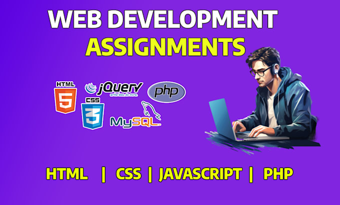 Gig Preview - Do html css js php assignment