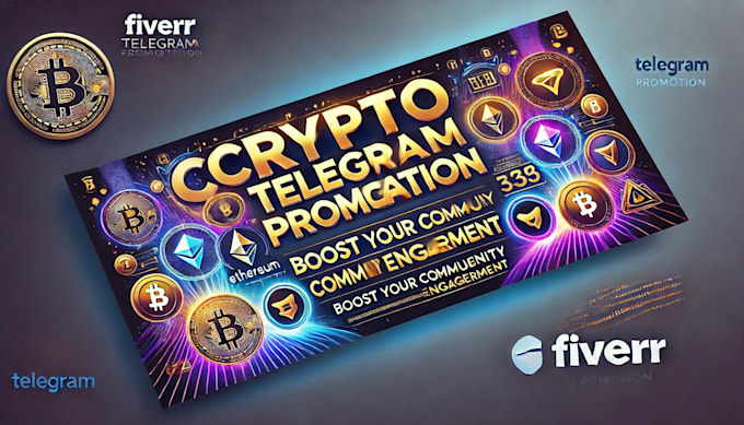 Gig Preview - Do crypto telegram promotion, ads setup and management