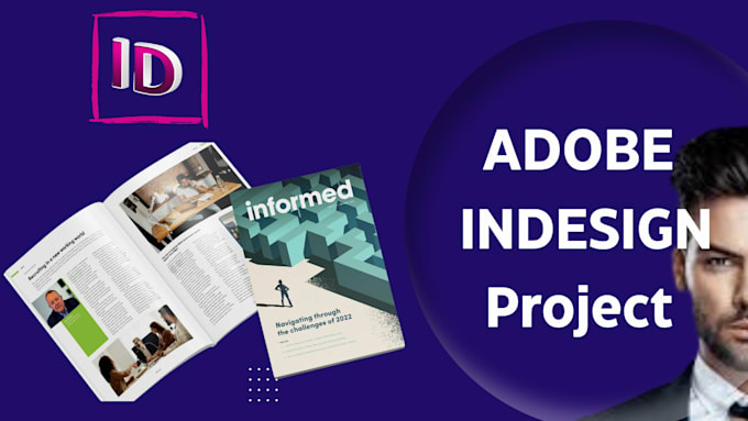 Gig Preview - Do professional adobe indesign layouts and custom designs