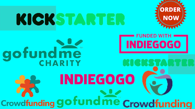 Gig Preview - Create promote generate crowdfunding gofundme kickstarter indiegogo campaign