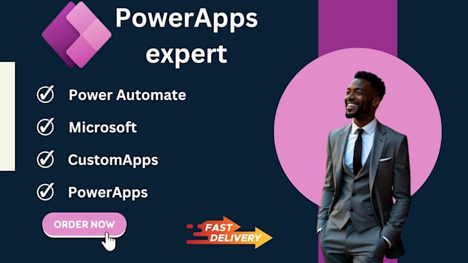 Gig Preview - Do power platform powerapps powerbi develop custom microsoft powerapps