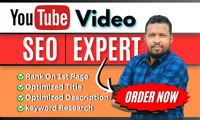 Bestseller - do best youtube video SEO expert optimization and channel growth manager