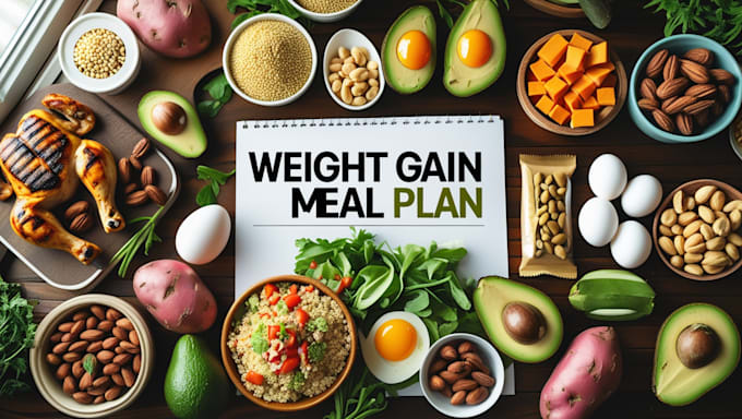 Gig Preview - Make you personalized healthy weight gain plan