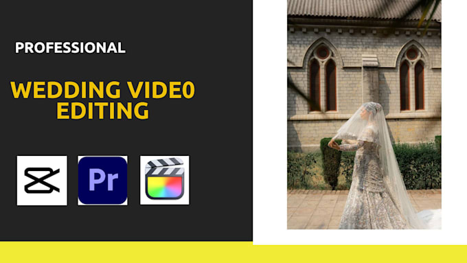 Gig Preview - Professionally edit dreamy wedding video expert female editor