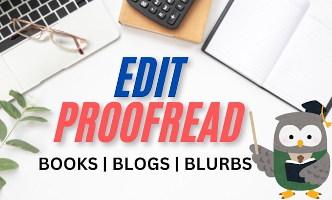 Gig Preview - Proofread and edit your writing