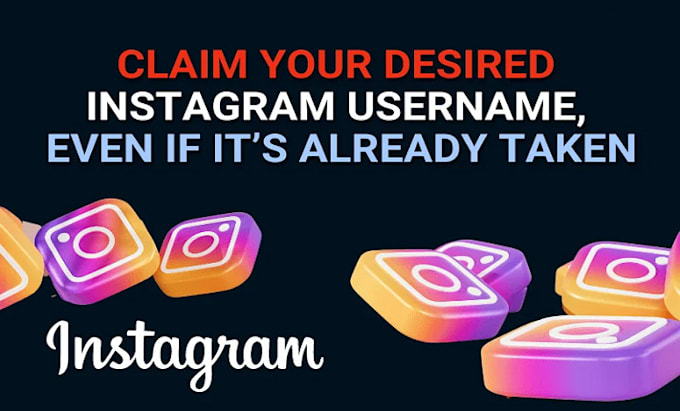 Bestseller - claim inactive or unused instagram username