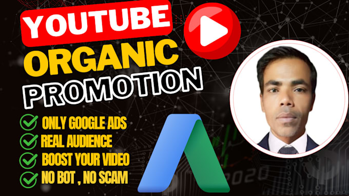 Gig Preview - Do organic youtube video marketing and organic promotion