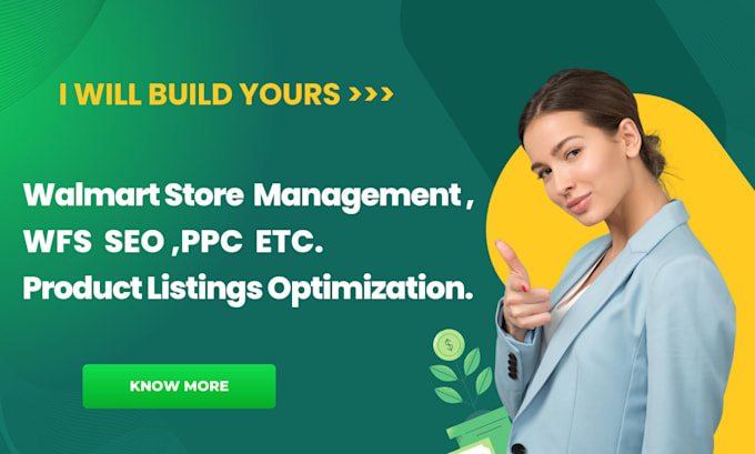 Bestseller - manage your walmart shop, wfs, SEO, PPC, and product