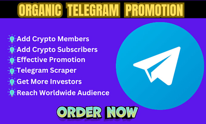 Bestseller - do telegram promotion, solana memecoin, promote pump fun, crypto marketing