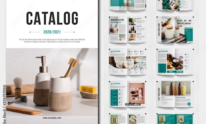 Gig Preview - Design product catalog, lookbook, boolet design, sell sheet, magazine layout