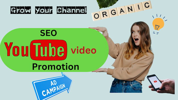 Gig Preview - Boost your youtube video with SEO and promotion