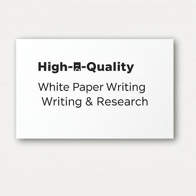 Bestseller - provide high quality white paper writing and research on crypto and nfts