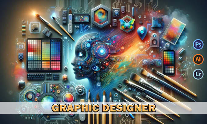 Gig Preview - Create professional graphic design of any kind you need