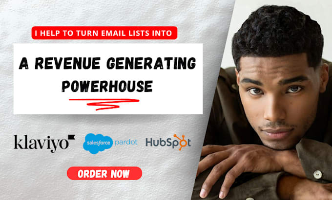 Gig Preview - Do high converting klaviyo pardot hubspot email marketing