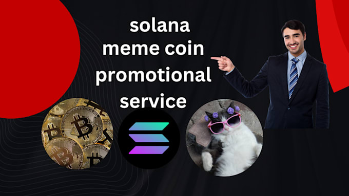 Gig Preview - Do solana meme coin promotion crypto token dex 100k crypto investors x marketin