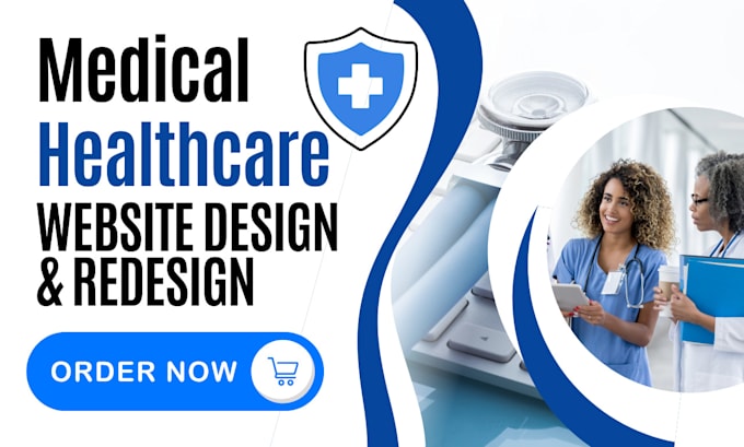 Gig Preview - Design medical website doctor dental therapy hospital clinic healthcare homecare