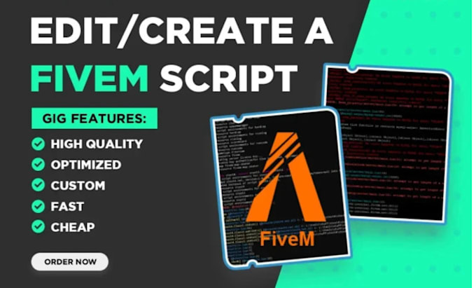 Bestseller - create custom fivem qbcore scripts from scratch tailored to your server