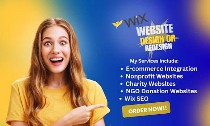 Bestseller - wix website design wix website revamp wix website redesign