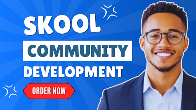 Gig Preview - Setup your skool community, skool online course, vonza, skool development, podia