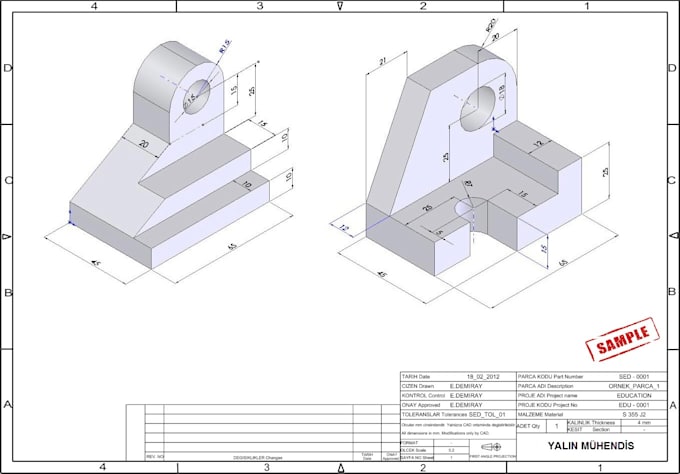 Bestseller - do mechanical design to solidworks and autocad