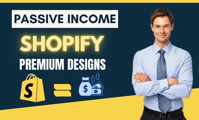 Gig Preview - Create a passive income shopify dropshipping store or 10k shopify website