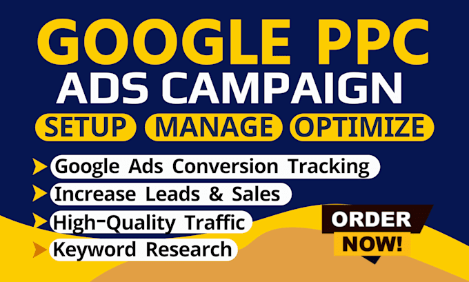 Gig Preview - Do google ads adwords PPC search ads campaign for local services business