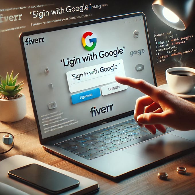 Gig Preview - Integrate google login into your website securely