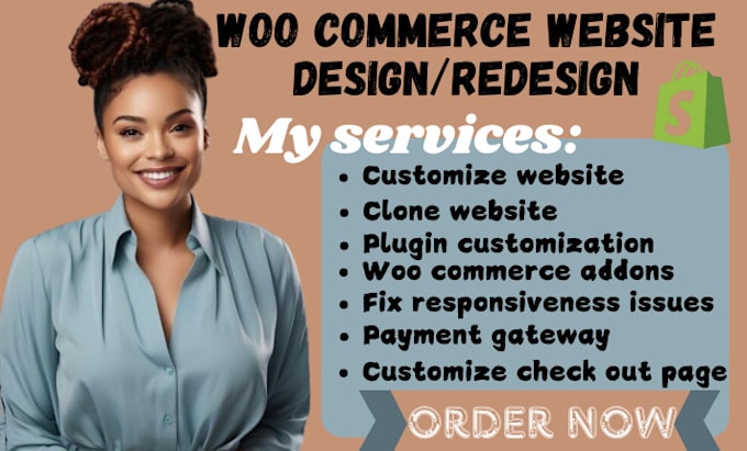 Gig Preview - Build, revamp or fix custom wordpress website woocommerce plugins