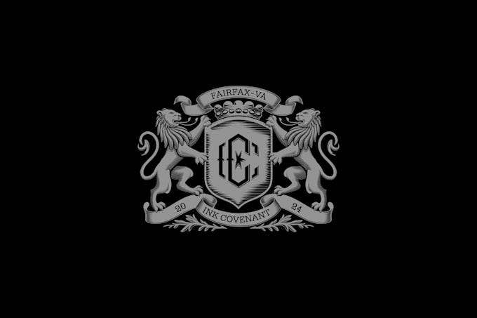 Gig Preview - Design unique monogram logo with vintage style