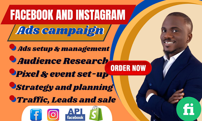 Gig Preview - Your facebook and instagram ads campaign manager