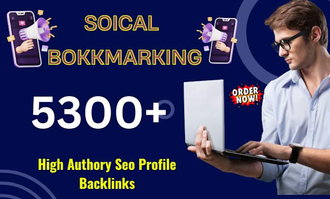 Gig Preview - Build 5500 social bookmarking backlinks for ranking