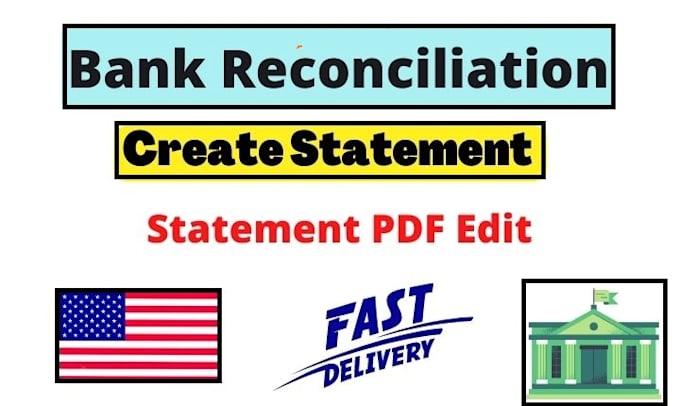 Gig Preview - Reconcile bank statement PDF to editable format, CSV, google sheets