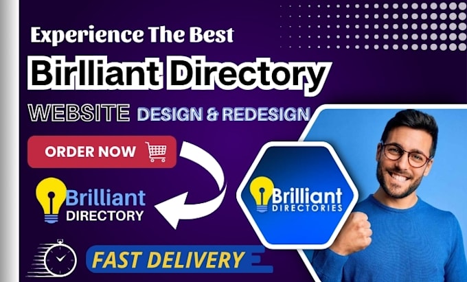 Gig Preview - Brilliant directory website directory website brilliant directory listingpro