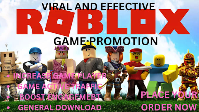 Bestseller - boost your roblox game, stream game engagement with viral and organic marketing