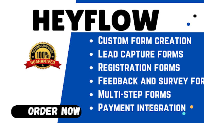 Gig Preview - High converting lead funnel with heyflow, google forms paper forms, outgrow