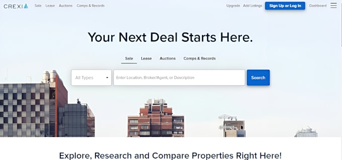 Gig Preview - Create a high converting real estate website with idx mls integration, SEO